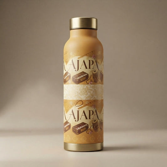 Akhand Japa — Ajapa Sky Water Bottle — product mockup