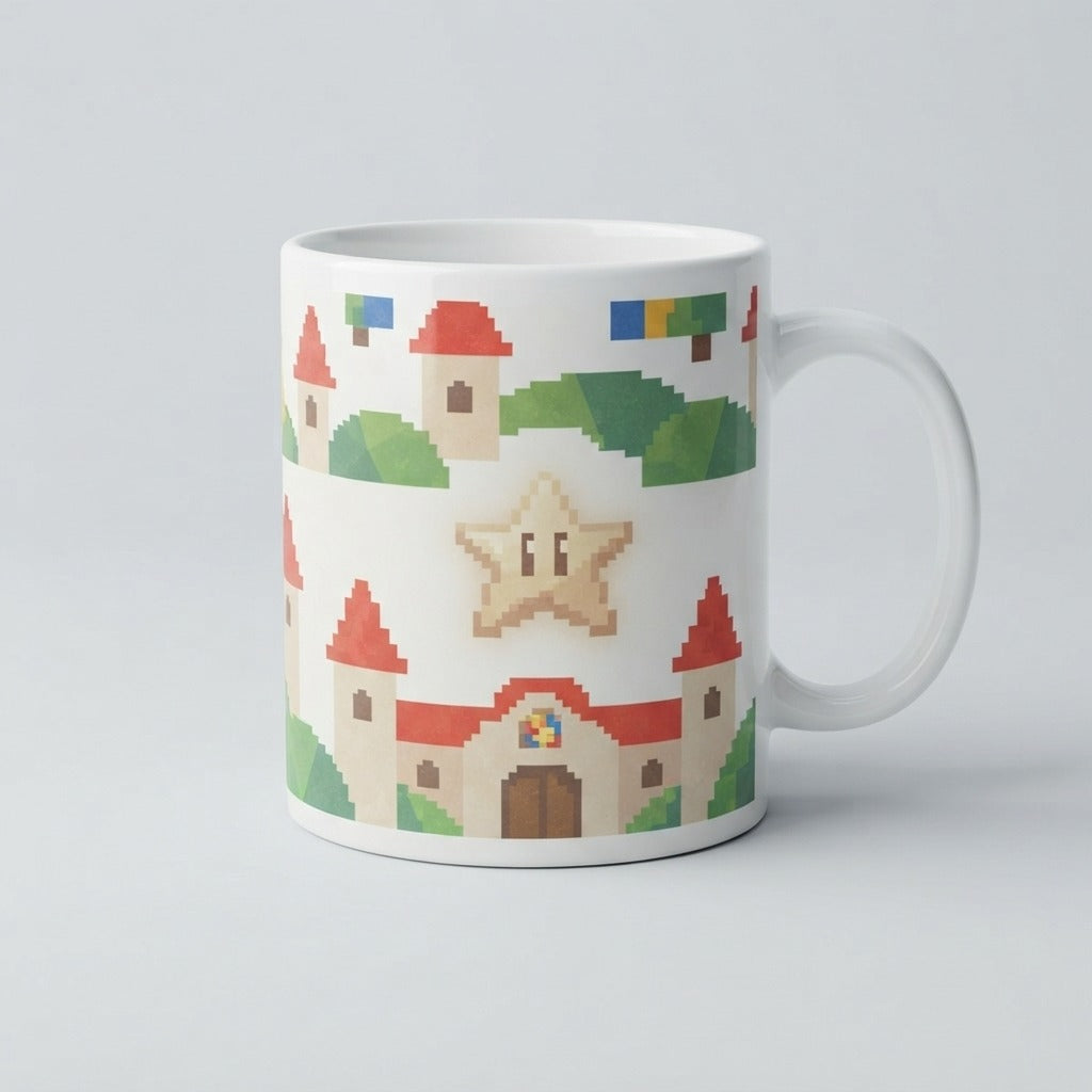 Chilltendo — Castle Reverie: Sixty-Four Dreams Mug — product mockup