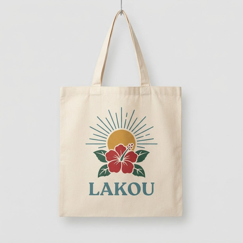 Lakou Love — Solèy Leve Tote — product mockup