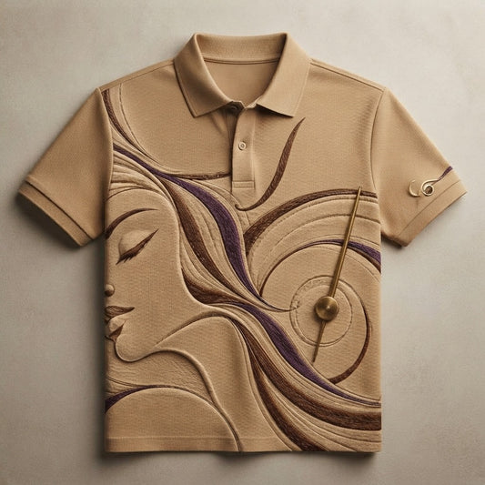 BOSSALINA — Compasso Stretch Pique Polo — product mockup
