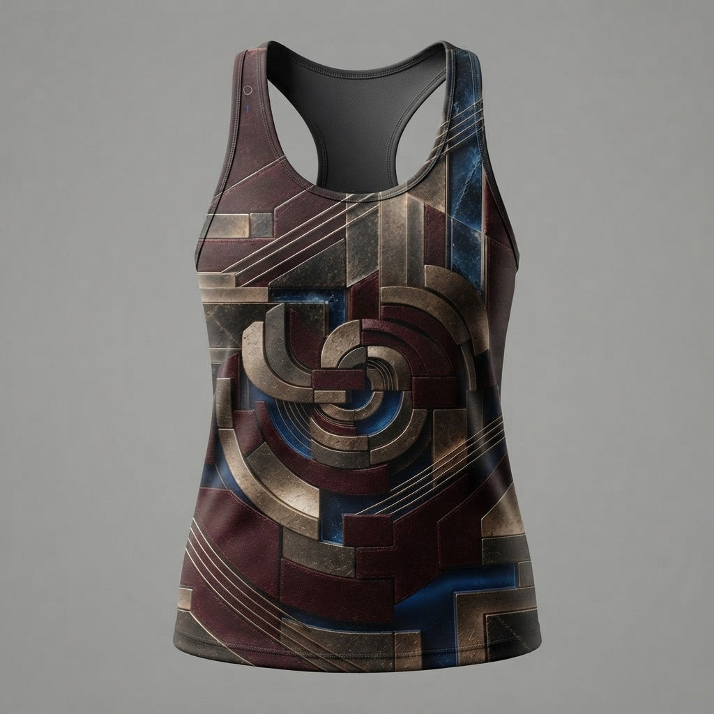 Arco Modul — Additive Women's Sporty Racerback Tank — product mockup