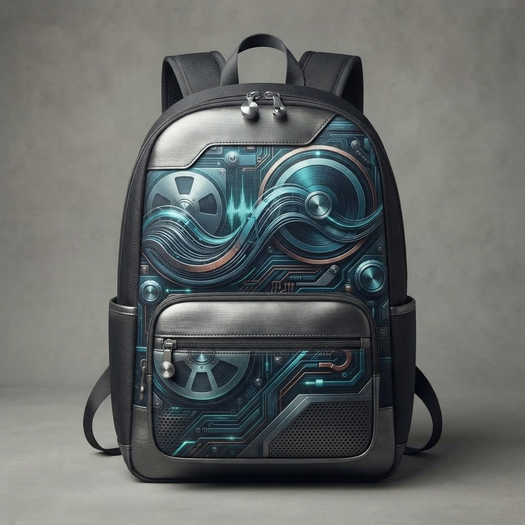 SILK BREAKS — Dubwise Unisex Classic Backpack — product mockup