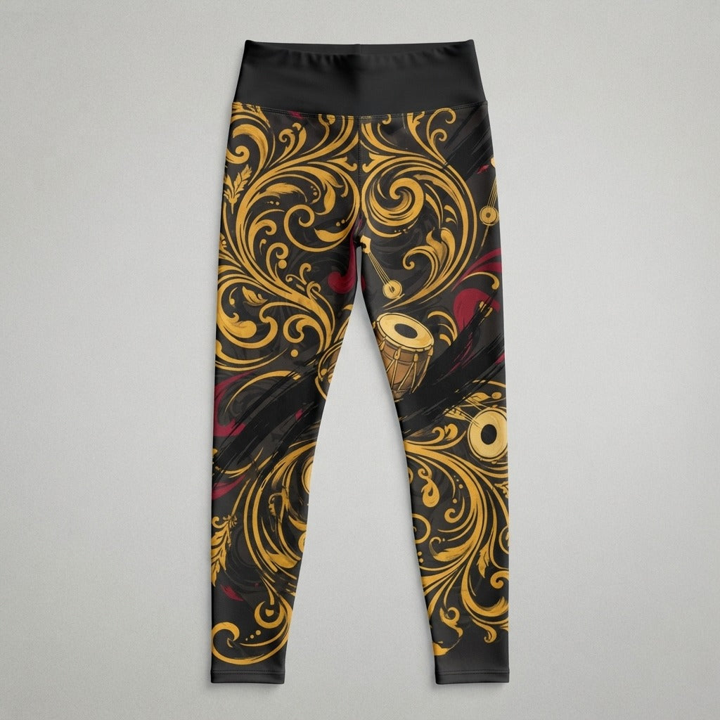 PUNJAB JUGNI — American Boy Women's Casual Leggings (AOP) — product mockup