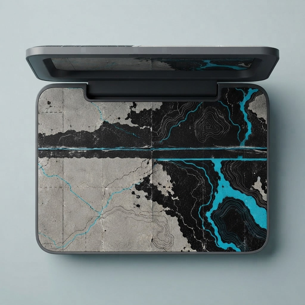 Nobody Answers — The Earth Just Lies UV Phone Sanitizer and Wireless Charging Pad — product mockup