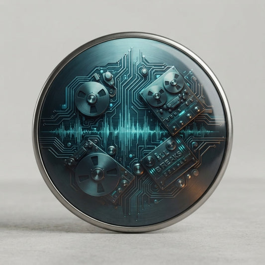 SILK BREAKS — Dubwise Custom Pin Buttons — product mockup