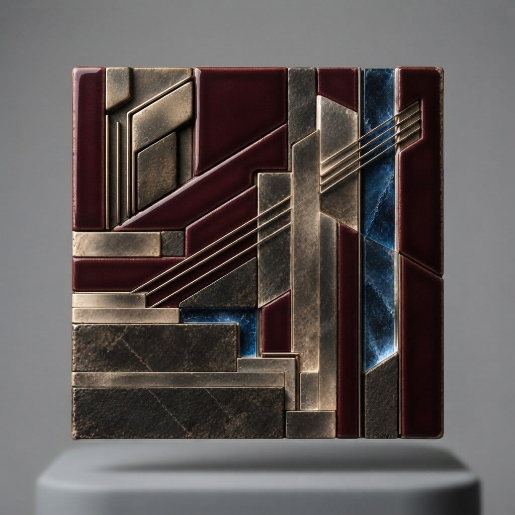 Arco Modul — Additive Ceramic Decoration Ornament, (1pc) — product mockup
