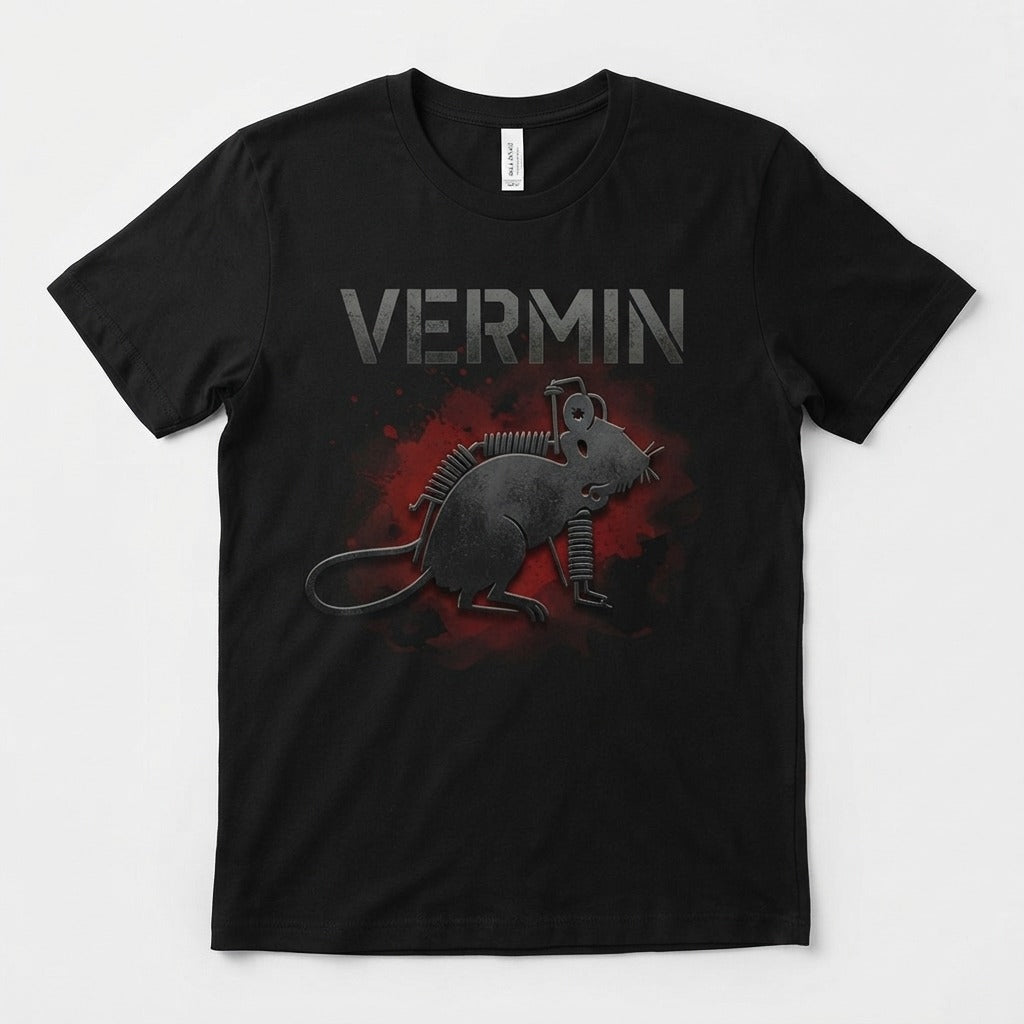 Sorry About The Blood — Vermin Tee — product mockup
