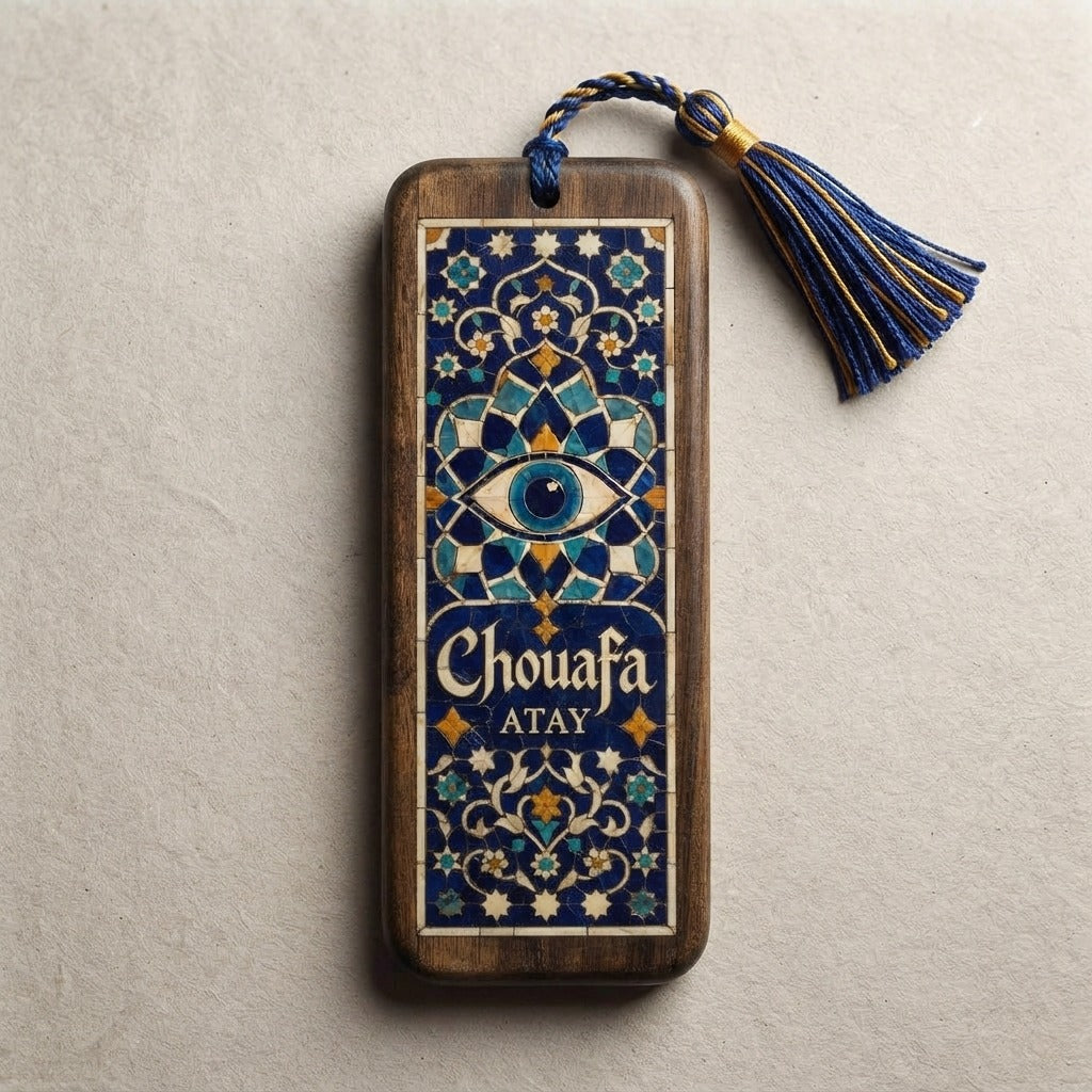 ATAY — Chouafa Bookmark — product mockup