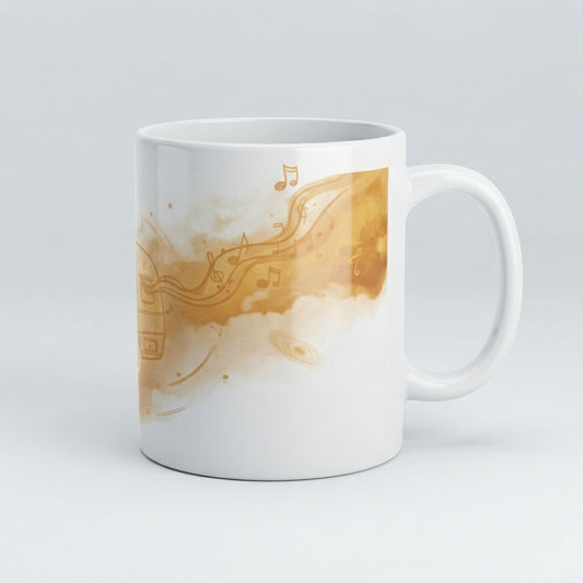 Caravan Jazz — Amber Transmissions Mug — product mockup