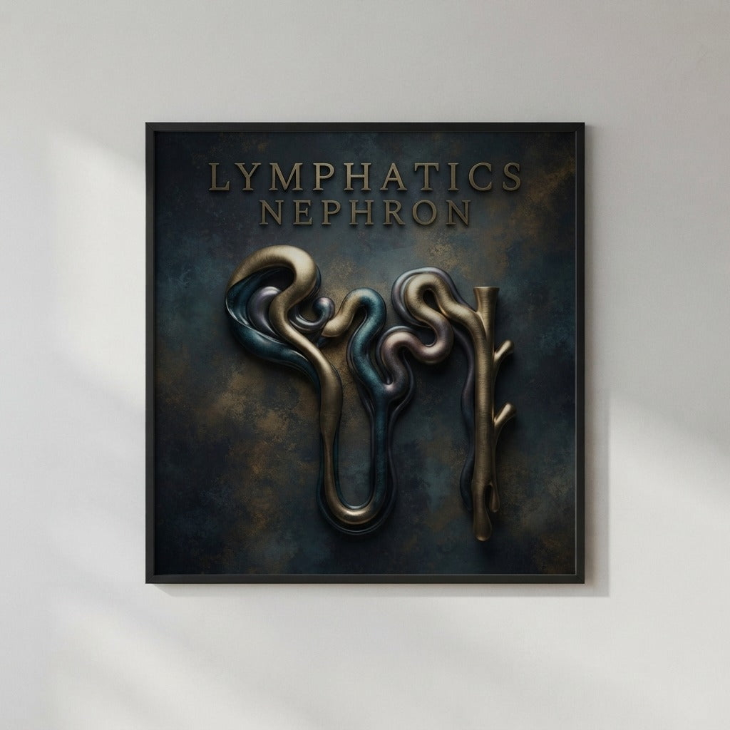 LYMPHATICS — Nephron Poster — product mockup