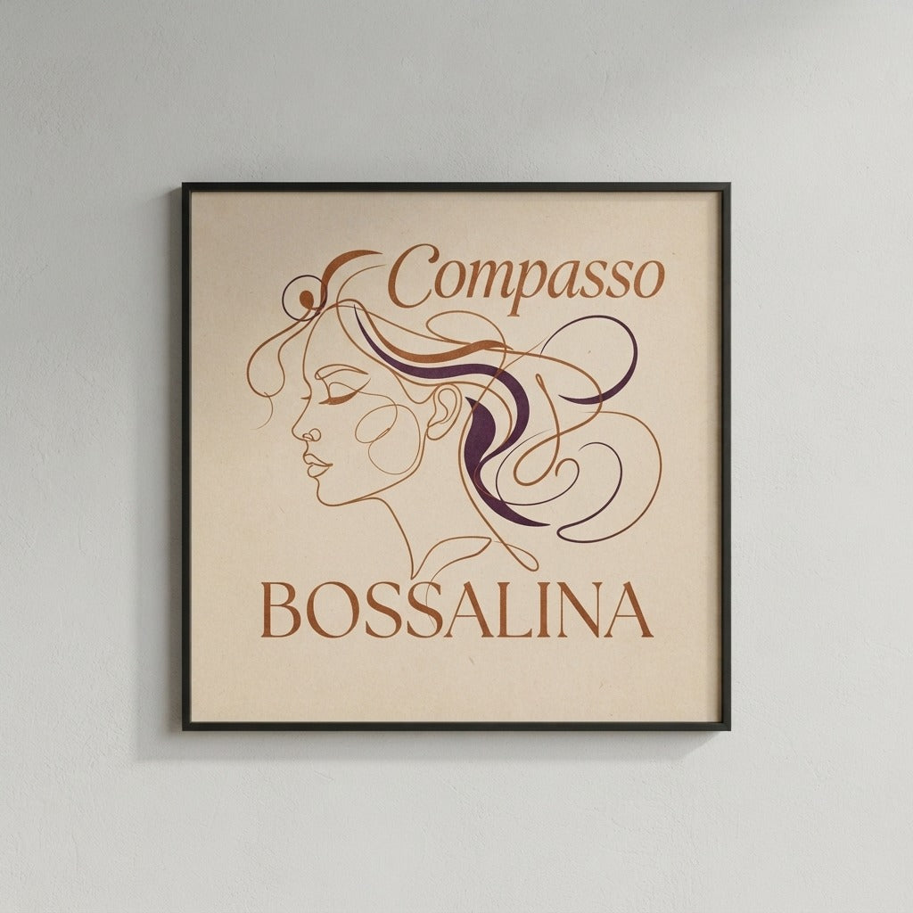 BOSSALINA — Compasso Poster — product mockup
