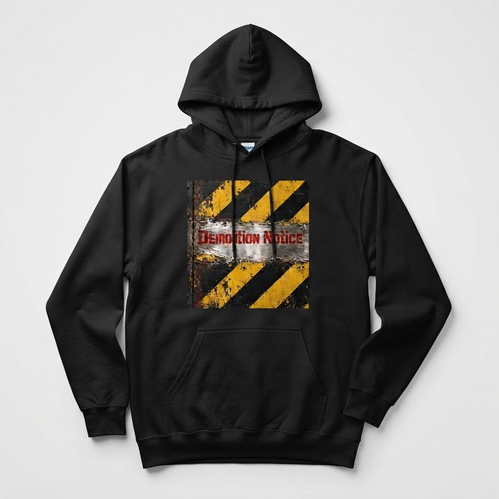 Kokerei — Demolition Notice Hoodie — product mockup