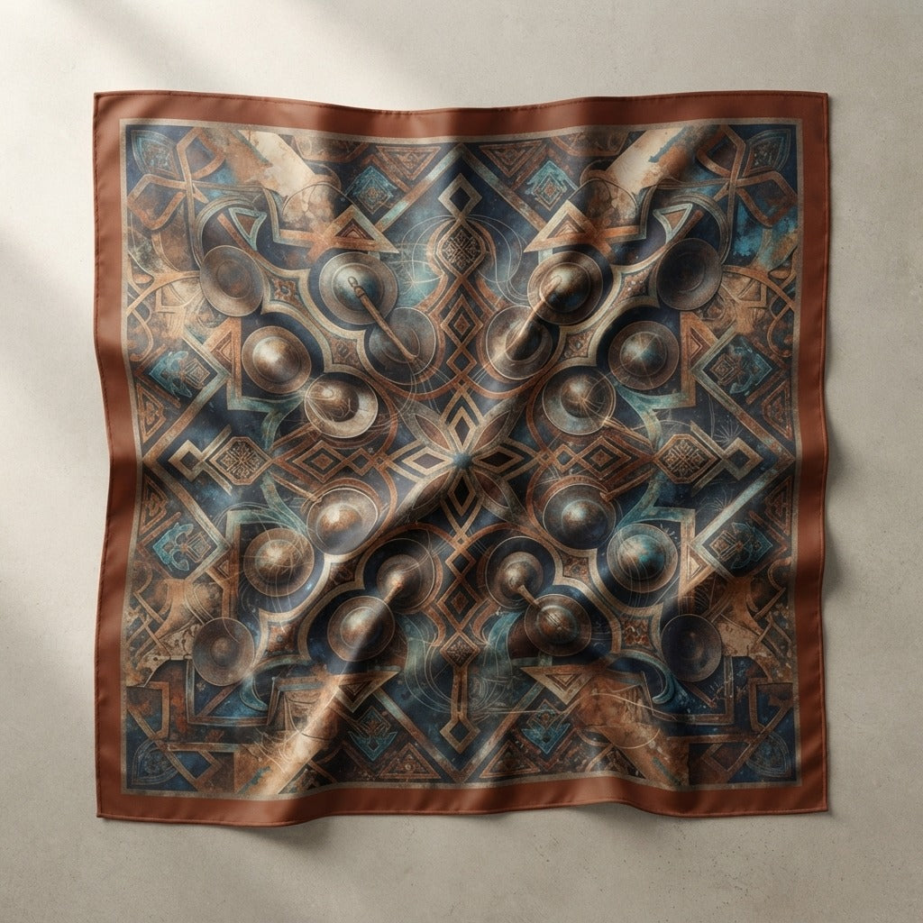 ATAY — Bouderbala Poly Scarf — product mockup