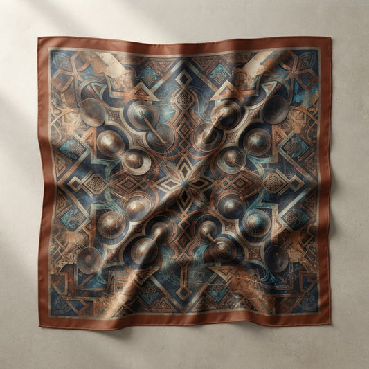 ATAY — Bouderbala Poly Scarf — product mockup
