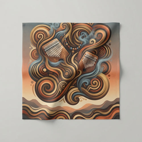ANCESTRAL ZULU SPIRIT — Amadlozi Microfiber Tea Towel
