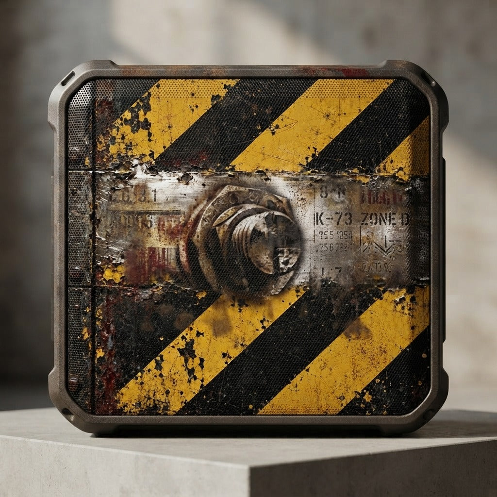 Kokerei — Demolition Notice Jabba Bluetooth Speaker — product mockup