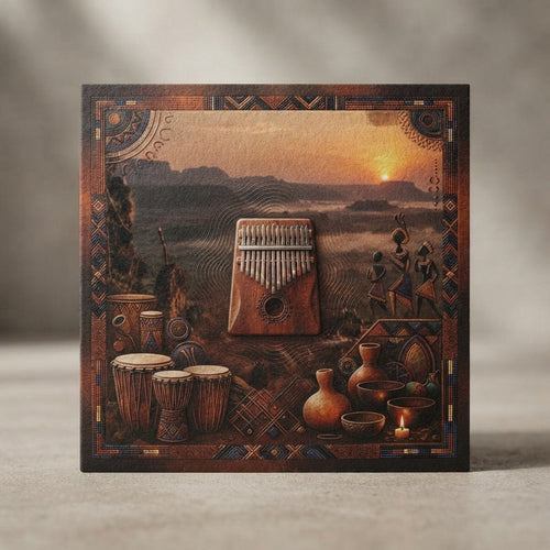 ANCESTRAL ZULU SPIRIT — Amadlozi Greeting Cards