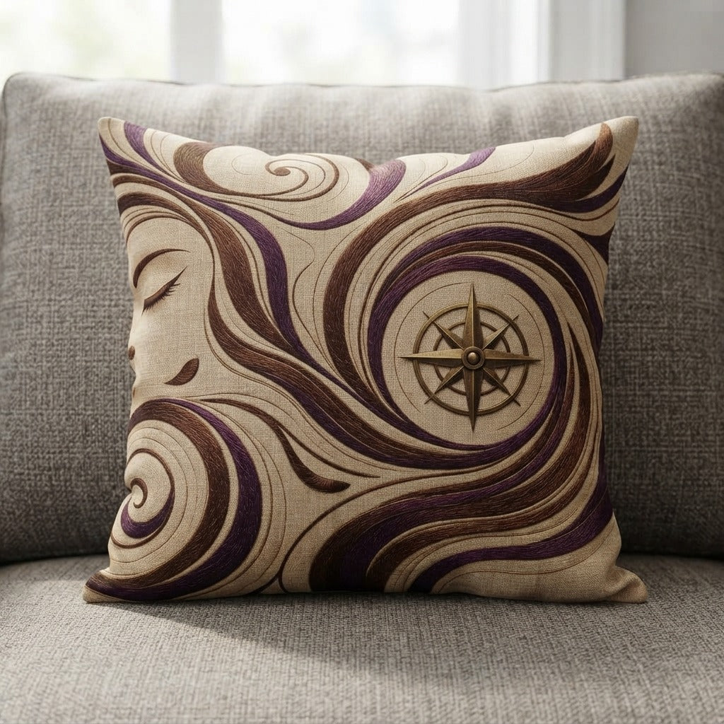 BOSSALINA — Compasso Pillow — product mockup