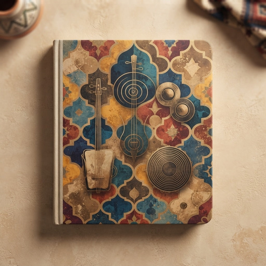 ATAY — Bouderbala Hardcover Journal Matte (Blank) — product mockup