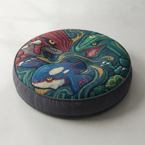 Chilltendo — Emerald Tides: Ruby & Sapphire Dreams Pet Bed