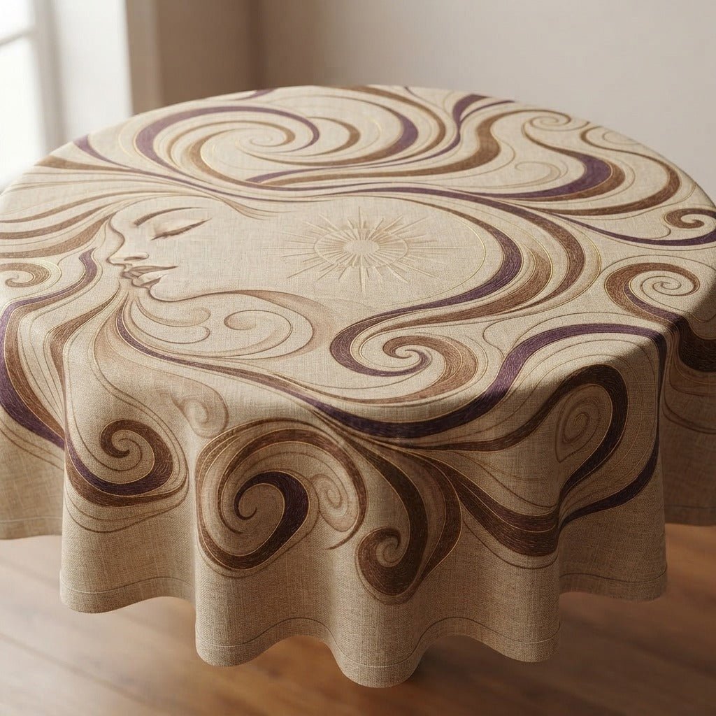BOSSALINA — Compasso Tablecloth — product mockup