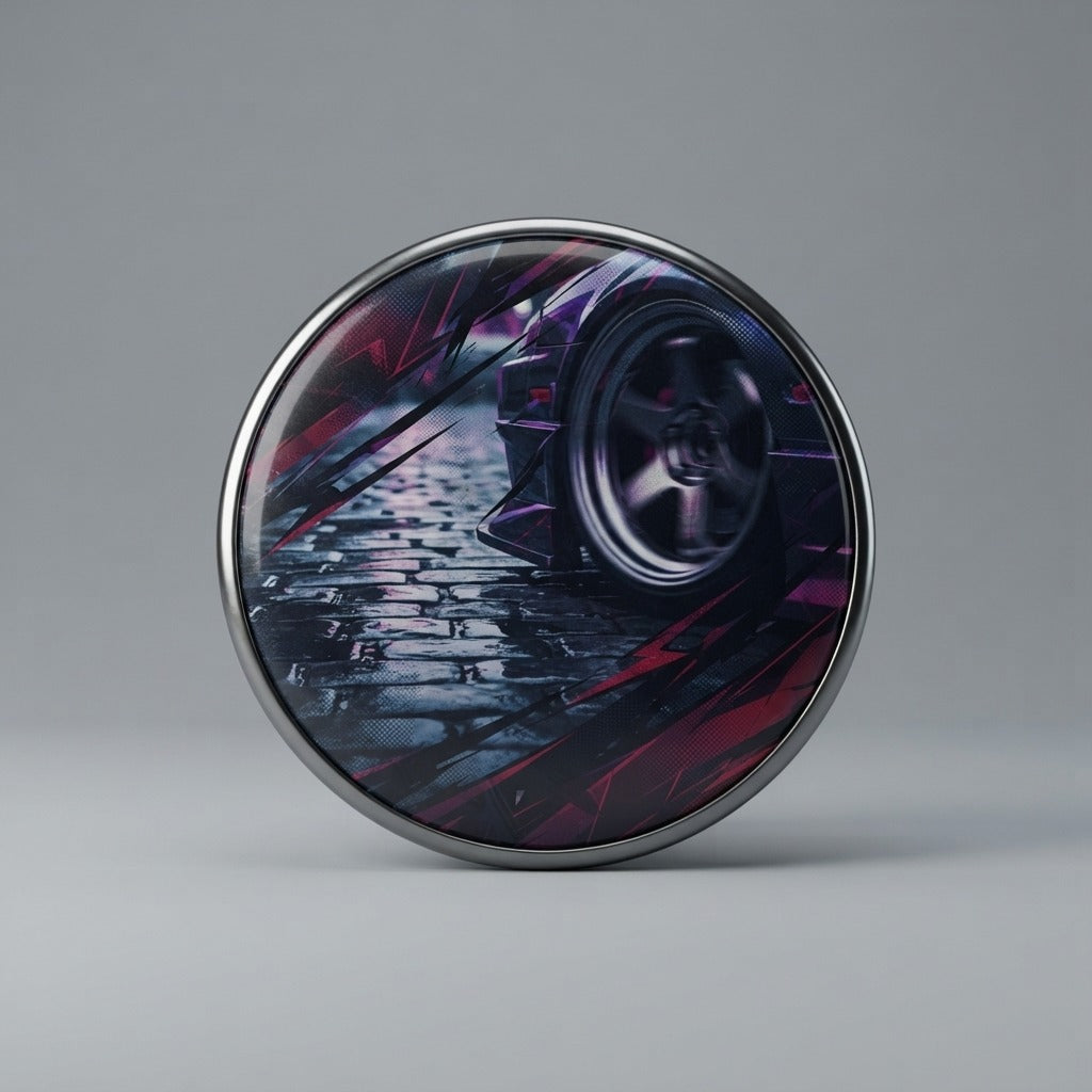 PHONK GODZ — C O M E B A C K Custom Pin Buttons — product mockup
