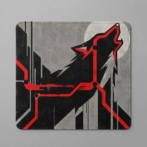 Nobody Answers — If I Was A Wolf Desk Mat