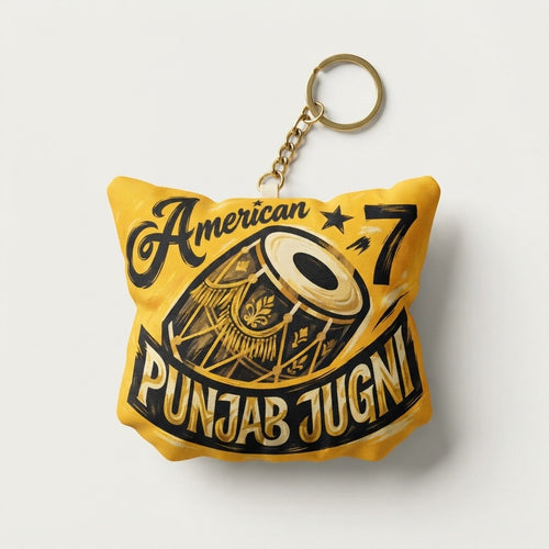 PUNJAB JUGNI — American Boy Custom Shape Mini Plush Keychain