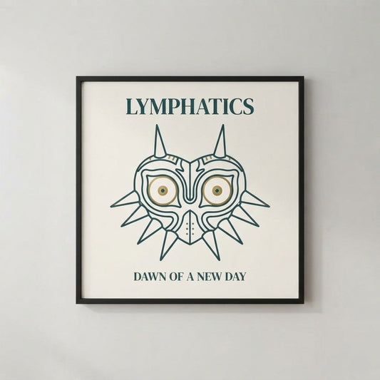Lymphatics — Dawn of a New Day Poster — product mockup