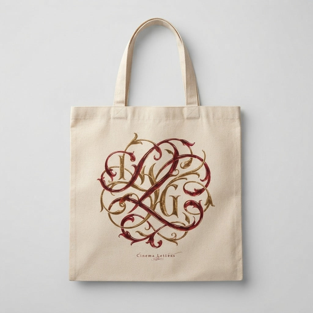 Cinema Letters — Love You To The Grave Tote — product mockup