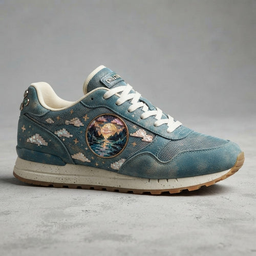 CHILLTENDO — Imaginary Console : Vol. 10 Men's Mesh Sneakers