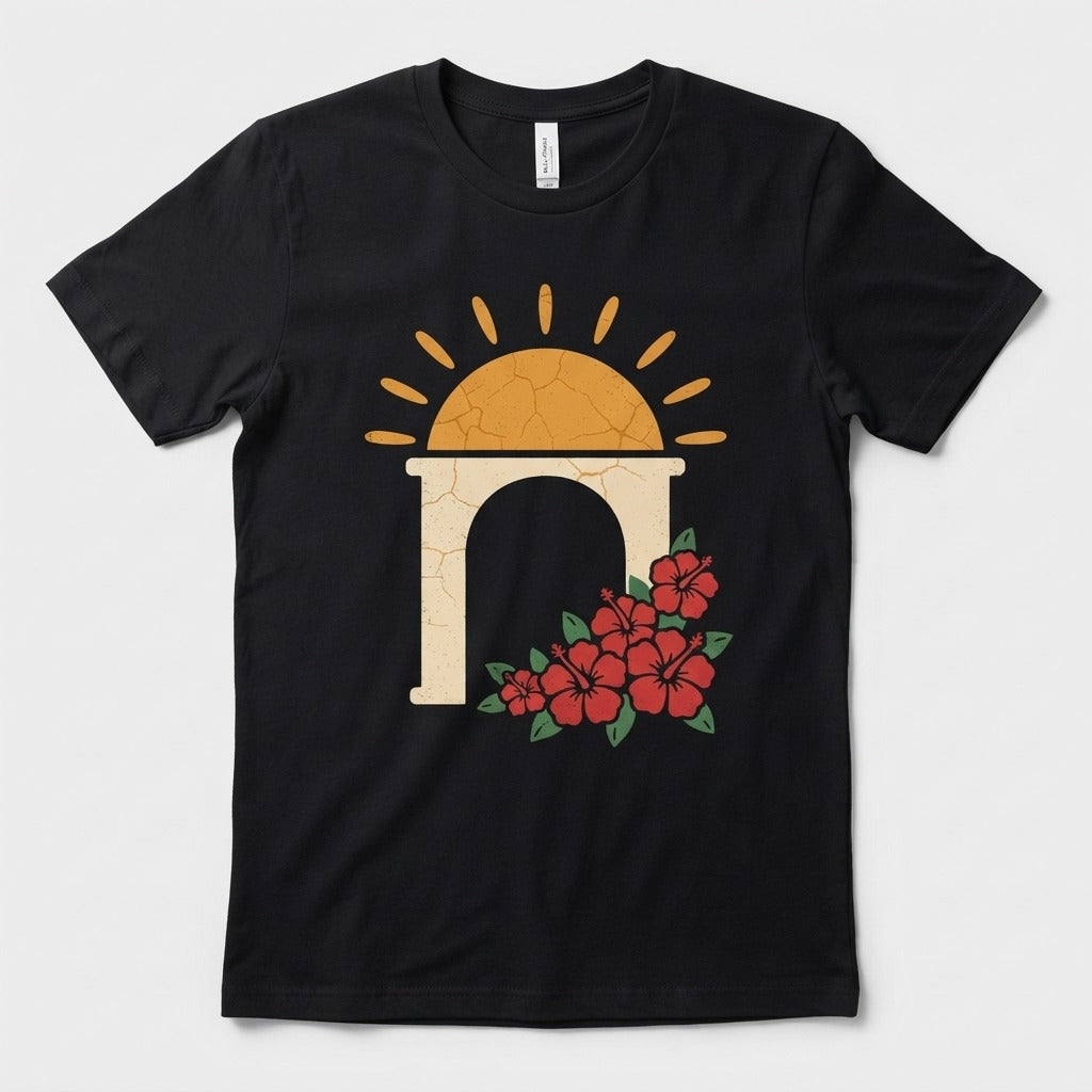Lakou Love — Solèy Leve Tee — product mockup