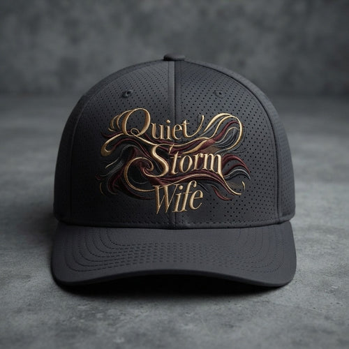 Wife — Quiet Storm Snapback Perforated Cap