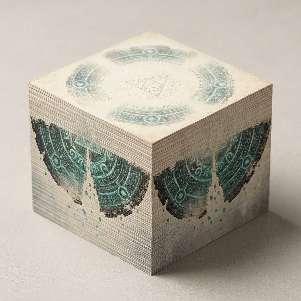 Chilltendo — Twilight Veil: Wolfbound Echoes Note Cube — product mockup