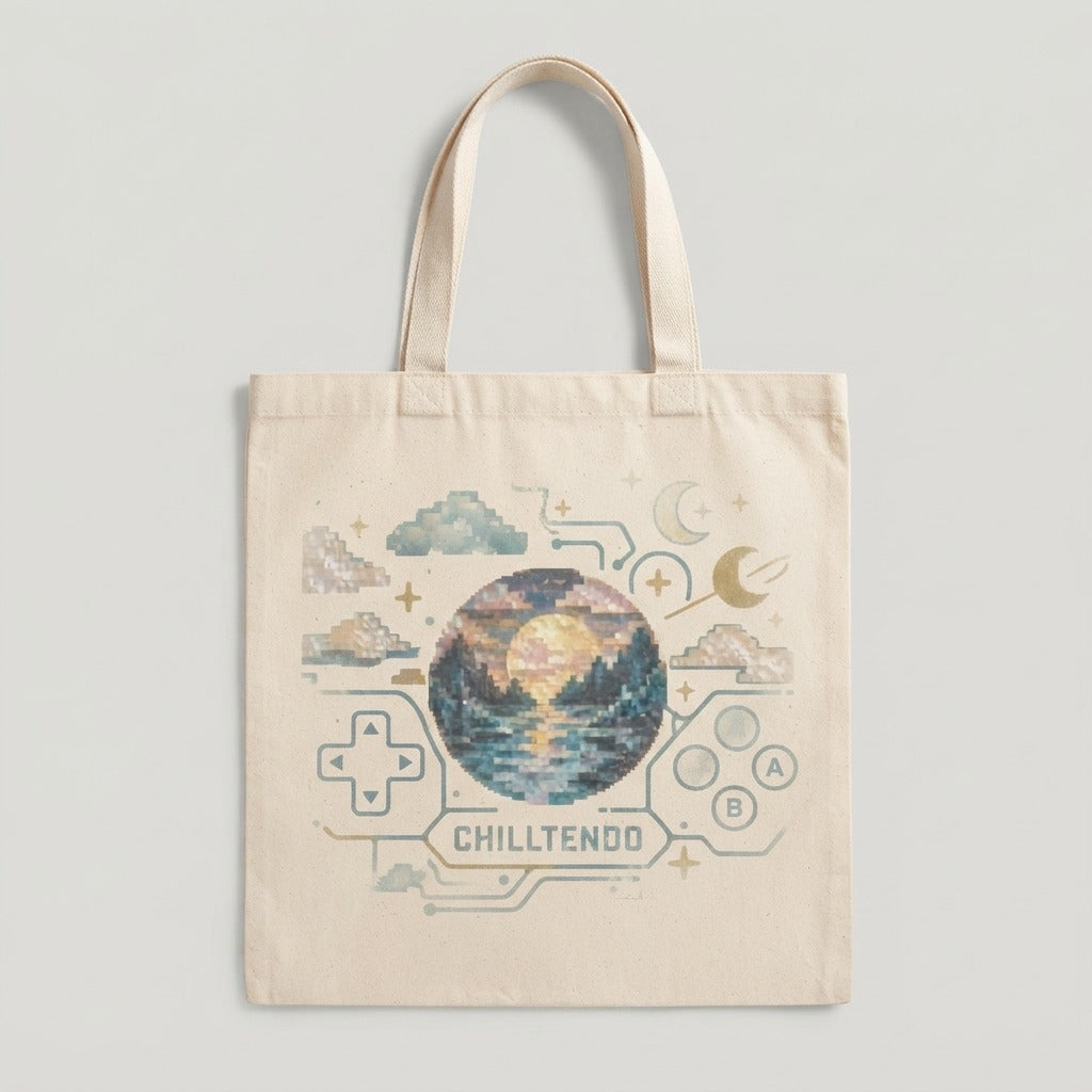 CHILLTENDO — Imaginary Console : Vol. 10 Tote — product mockup