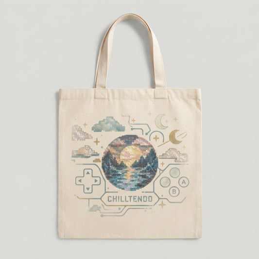 CHILLTENDO — Imaginary Console : Vol. 10 Tote — product mockup