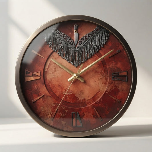 Quejío — Cuchilla De Tus Besos Wall Clock — product mockup