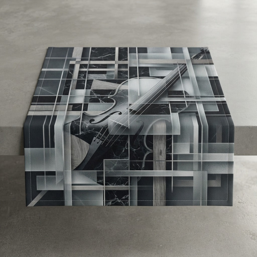 Arco Modul — Scordatura Table Runner (Cotton, Poly) — product mockup