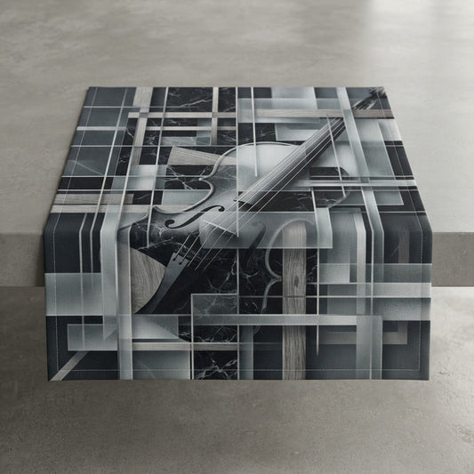Arco Modul — Scordatura Table Runner (Cotton, Poly) — product mockup