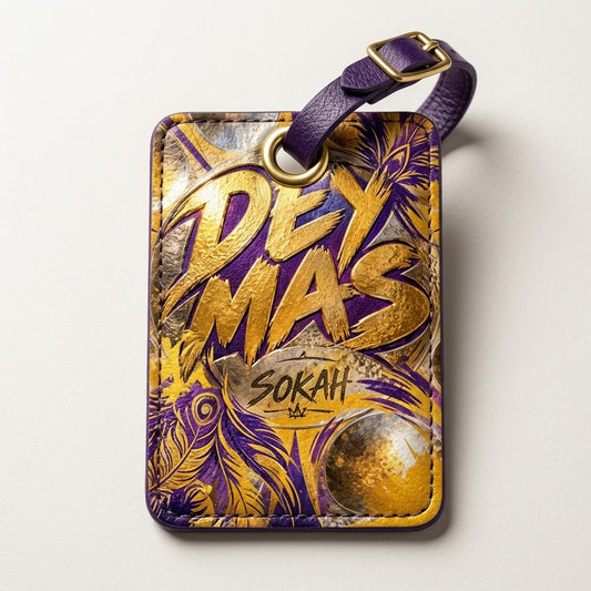 Sokah — Dey Mas Luggage Tag — product mockup