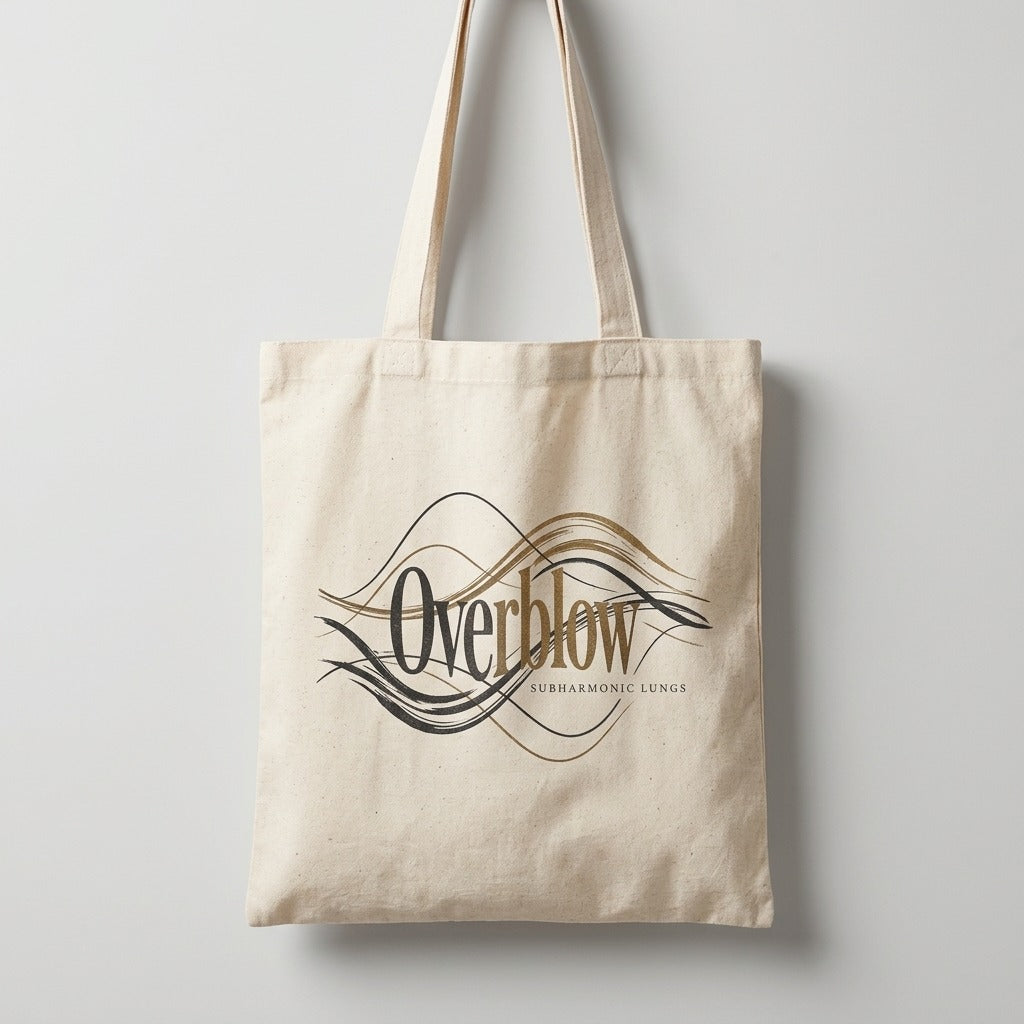 SUBHARMONIC LUNGS — Overblow Tote — product mockup