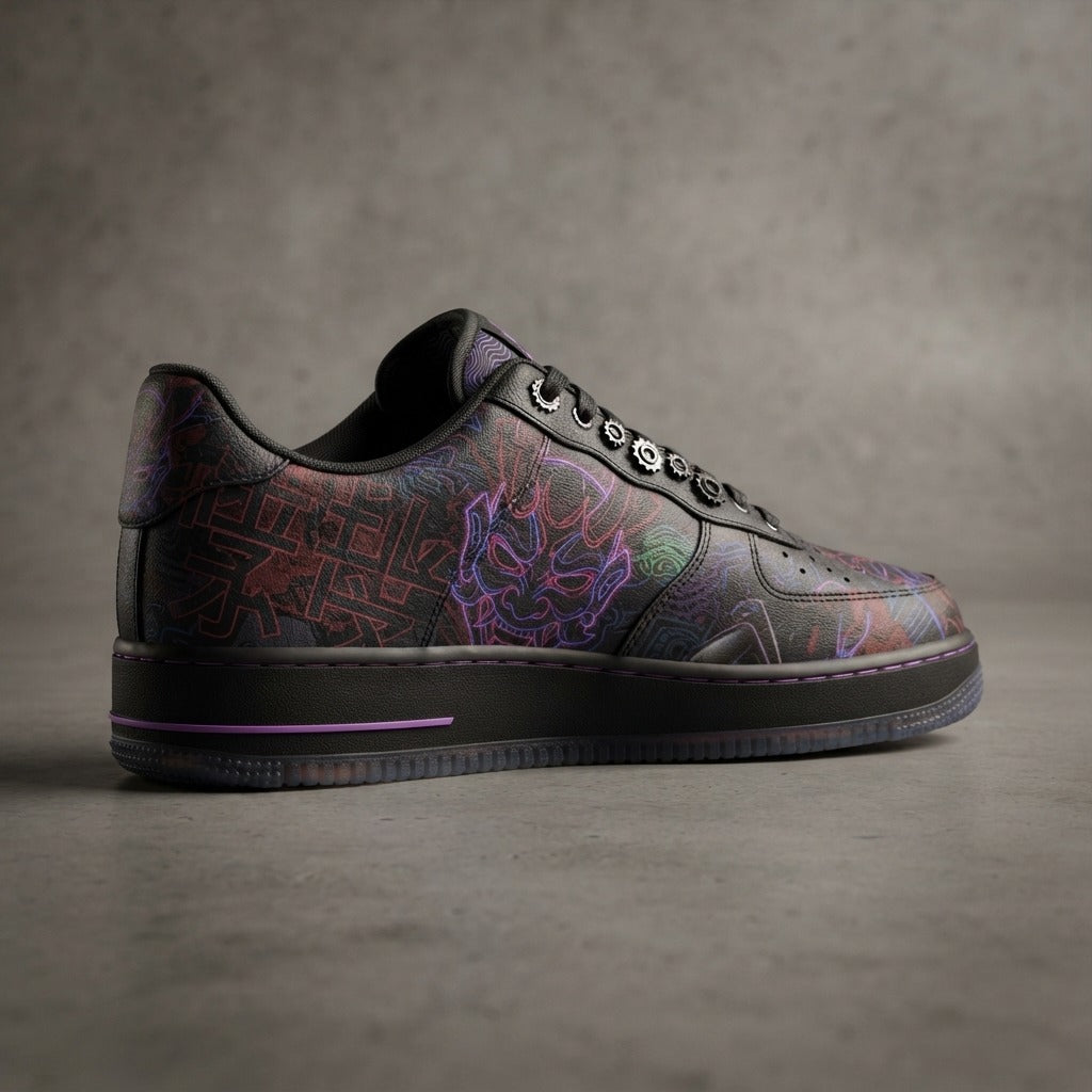 PHONK GODZ — C O M E B A C K Men's Classic Sneakers — product mockup