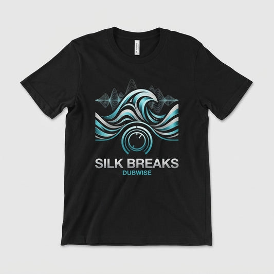 SILK BREAKS — Dubwise Tee — product mockup