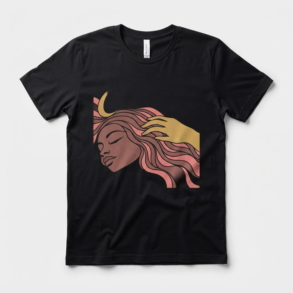 BOSSALINA — Cafuné Tee — product mockup