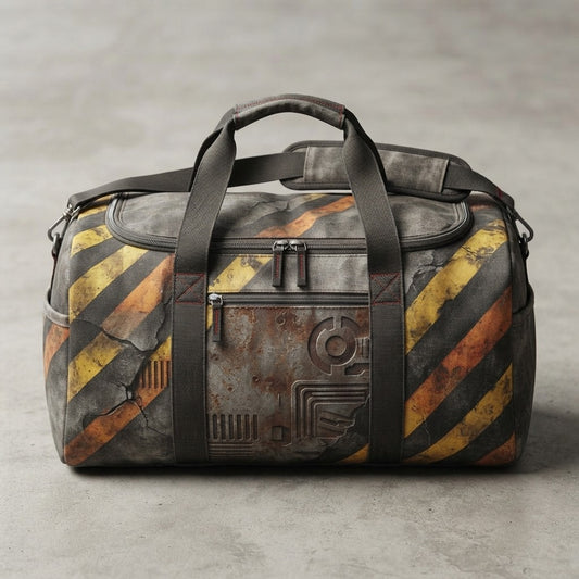 Kokerei — Demolition Notice Duffel Bag — product mockup