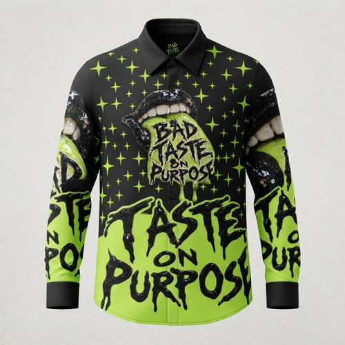 Bad Taste — Bad Taste On Purpose Dimension Knit Dress Shirt