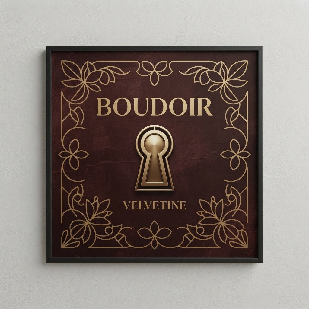 Velvetine — Boudoir Poster — product mockup