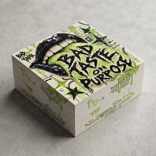 Bad Taste — Bad Taste On Purpose Note Cube — product mockup
