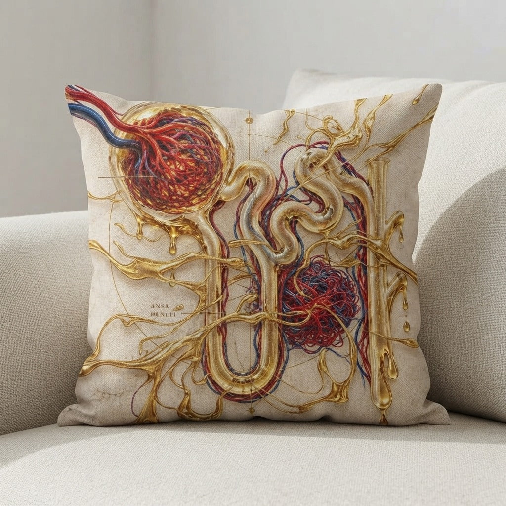 LYMPHATICS — Nephron Pillow — product mockup