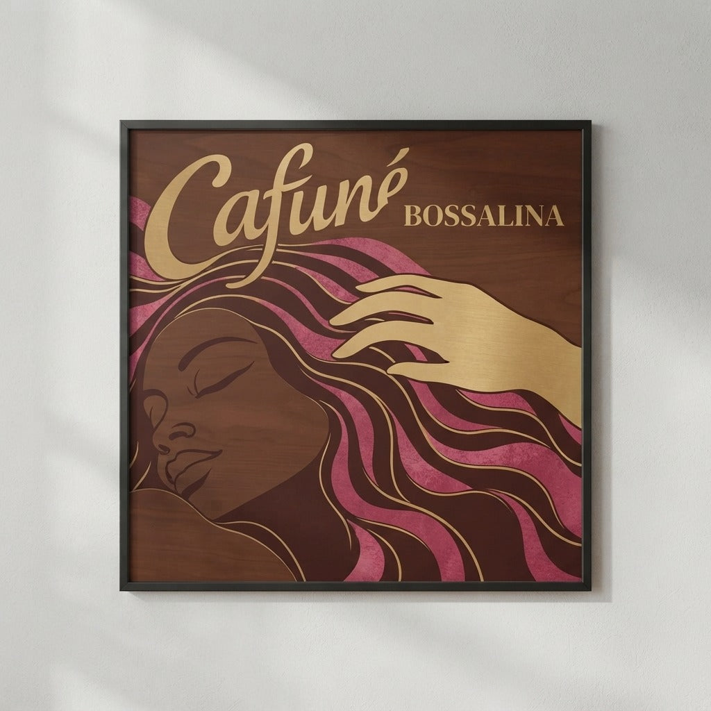 BOSSALINA — Cafuné Poster — product mockup